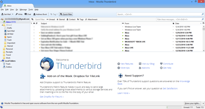 is there a thunderbird mail client for mac